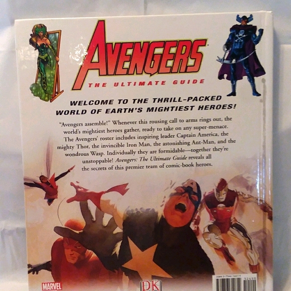 Avengers Ultimate Guide Hardcover Book - Picture 2 of 9